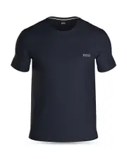 Boss Mix & Match Cotton Blend Logo Graphic Tee