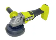RYOBI ONE+ HP 18V Brushless Cordless 4-1/2 in. Angle Grinder (Tool Only) PBLA...