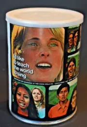 Coca Cola United Nations Association Jigsaw Puzzle in a Can, Vintage, Unopened