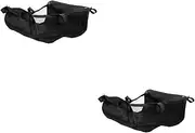 ULDIGI 2pcs Stroller Caddy Caddy Organizer Pram Bag for Shopping Outdoor Trips Stroller Bottom Storage Bag Oxford Cloth Material