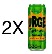Surge Urge Soda Citrus Flavor Soft Drink 2X330ml Beverages