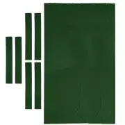 High Performance Pool Table Felt Billiard Cloth Table Bed Cushion, 7ft Green