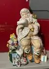 Waterford Holiday Heirlooms Santa With BOX Cookie Jar