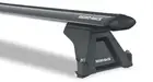 Rhino-Rack Vortex RLTF Black 2 Bar Roof Rack for VOLKSWAGEN Caravelle 7H LWB (Lo