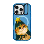 iPhone 16 Pro Impact Ring Stand Case MagSafe Compatible The Cat-Mas Tree