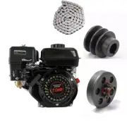 7HP 210cc Pull Start OHV Engine Motor #420 Sprocket Chain ATV Go kart bike Drift