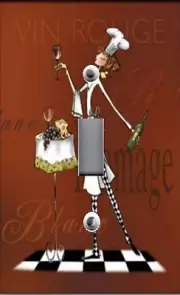 Light Switch Plate Outlet Covers KITCHEN DECOR ~ SASSY CHEF ON BROWN 02