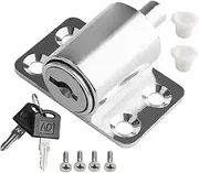 Sliding Window Security Lock - Safety Stopper, Keyed Lock | Childproof Lock for Sliding Door and Window Security, Humanized Window Stop Lock for Kids Room Bathroom Home and Educational Spaces