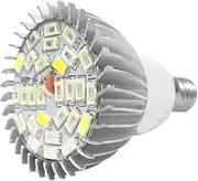 Plant Grow Lamp, 28W Full Spectrum E14/GU10 Led Grow Light Growing Lamp Bulb for Flower Plant 85V-265V(E14)