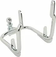 for Harley Touring Road King Street Glide FLHX FLTRX FLTRX/S FLTRUSE 2009 2010 2011 2012 2013 FLHX/S 2014 2015 2016 17 2018 2019 2020 Motorcycle Bummer Trailer Hitch (Color : Chrome)