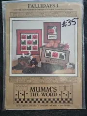 Mumm's The Word Fallidays I Patterns, 3 Designs