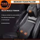Car Seat Memory Foam Lumbar Back Pillow Back Cushion Neck Pillow Cushion Support