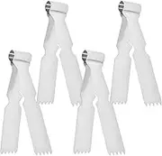 Pie Maker Tweezers - Stainless Steel Tongs, Portable Serving Tongs | Cookie Sealing Tool, Pie Maker Tweezers, Cookie Pastry Tools, Pastry Tongs, Crusts Kitchen Gadgets for Scones Mochi Pastries