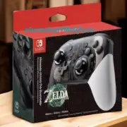 Nintendo Switch Pro Controller Legend of Zelda Tears of the KingdomIn Hand