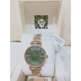Anne Klein手錶--氣質綠盤面經典優雅