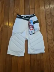 McDavid Padded Compression Shorts Pads Hip Tailbone Thigh Padding Youth Medium