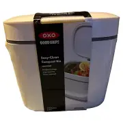 OXO Good Grips Easy-Clean Compost Bin 1.75 Gal / 6.62 L) White