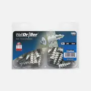 Cobra 4.0mm Wall Driller Nylon Anchor Screws - 50 Pack