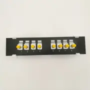 8-Port ST Optical Fiber Patch Panel Rj45 Module-Mounted Blank Patch Panels
