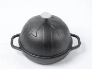 HAWOK Cast Iron Bread Cloche, Dia.7.8inch/20cm, 0.95qt, Sourdough Baking Pan ...