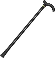 Healeved Retractable Walking Stick for Seniors, Telescopic Adjustable Height Cane with 2 Section, Anti- skid Men and Women, Black 1530ZTQY532OUIMZ66 1 1.0 count 180.0 grams