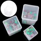 Plastic Jewelry Organizer Case Small Storage Box Pill Chip Box Beads Container