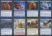 MTG Moonfolk Deck - Patron Moon Uyo Meloku Azami Landfall - Magic the Gathering