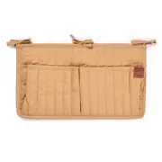 Fabelab - Quilted Crib or Wall Pocket Storage Small - Caramel