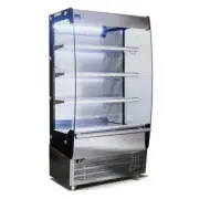 Commercial Multi-Deck Display Showcase Upright Fridge - 4 Levels - 1 Meter Wide