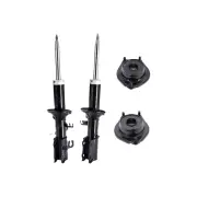 2x Front KYB Shock Absorbers Strut Mount Kit for Kia Rio BC A5D 1.5 I4 FWD 02-05