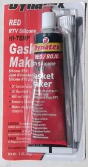 Dynatex HI TEMP Silicone Gasket Maker 3oz Tube
