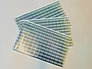 $1.00 VENDING MACHINE PRICE LABEL SHEET 390 STICKERS VARIETY 3 STICKER SHEETS