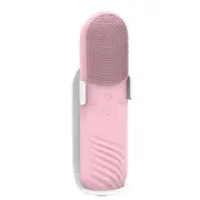 Rechargeable Mini Travel Home Beauty Waterproof Electric Hand Held Silicond Exfoliate Brush For Face