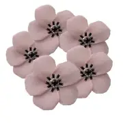 5pcs Pretty Sunflower Flower Iron On Patch Embroidey Motif Children Girls Wom...