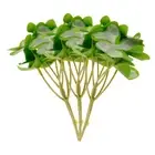 3 Bunches Artificial Green Plants Fake Decorative Flower Layout Greenery