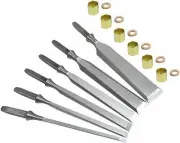 Narex 6 Piece Set Unhandled Premium Chisel (1/8, 1/4, 3/8, 1/2. 3/4 and 1")