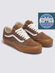 VANS PREMIUM Old Skool VN000D560E0 Sepia Men Skateboarding Textile Shoes