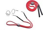 [AIMALL] Glasses Lanyard Sports Comfortable Nylon Adjustable Spectacles Neck Strap Cord - Secure & Stylish Glasses Cord