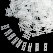 300PCS Plastic Balloon Clips Ties for Sealing, H Shape Bulk Balloon Ties clips