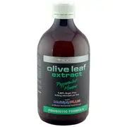 Rochway, Olive Leaf Extract, with MultiplyPLUS, Probiotic Formula, Peppermint, 500 ml