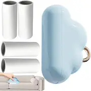 Lmyit Lint Roller for Clothes | Pet Fuzz Remover - Portable Pet Lint Roller with 4 Refills, Small Lightweight Clothing Lint Remover for Furniture, Couch, Car Cushions