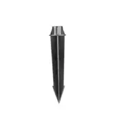Corona Lighting CX642-Brown Ground Spike 8+"h x ½"w ABS Spike, +" NPT, Brown