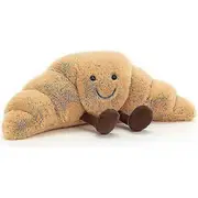 Playable Small Croissant Collectible Plush Ornament LUE