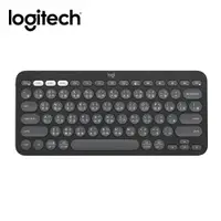 在飛比找PChome24h購物優惠-【Logitech 羅技】K380S 跨平台藍牙鍵盤 石墨灰