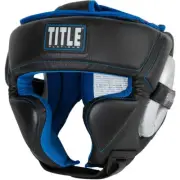 Title Boxing Platinum Perilous Training Headgear - Regular - Black/Silver