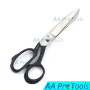 Tailor Scissors 10" Sewing Dressmaking Upholstery Fabric Cutting Shears Black