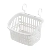 Hanging Plastic Storage Basket Bathroom Kitchen Shower Dorm Room Wall Mounted Storage Organizer
