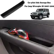 For Jeep Wrangler JK Co-pilot Side Grab Tray Storage Tray Organizer Box 07-10 A (for: Jeep)