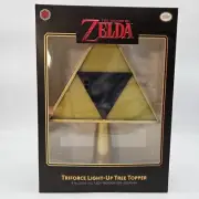 Nintendo The Legend of Zelda Triforce 9” Christmas Tree Topper Star Light Up LED