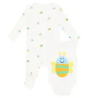 [Stella McCartney Kids] Stella McCartney Kids Baby set of 2 printed bodysuits M 9 white